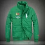 manteau doudoune ralph lauren hommes big pony cool 2019U drapeau national italie vert